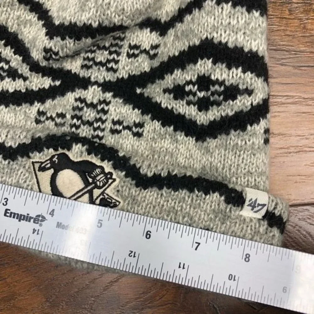 NHL Pittsburgh Penguins‎ Pom Pom Beanie - One Size